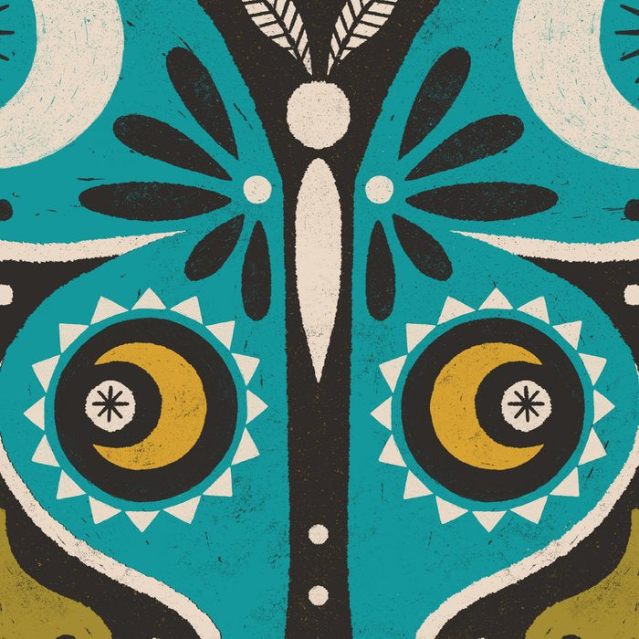 Luna Moth - Gold Coffee Mug Gallery Image 2