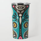 Luna Moth - Gold Travel Mug Gallery Image 1
