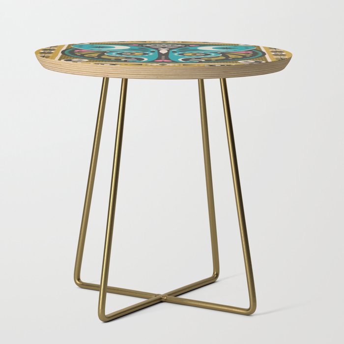 Luna Moth - Gold Side Table Gallery Image 1
