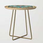 Luna Moth - Gold Side Table Gallery Image 1