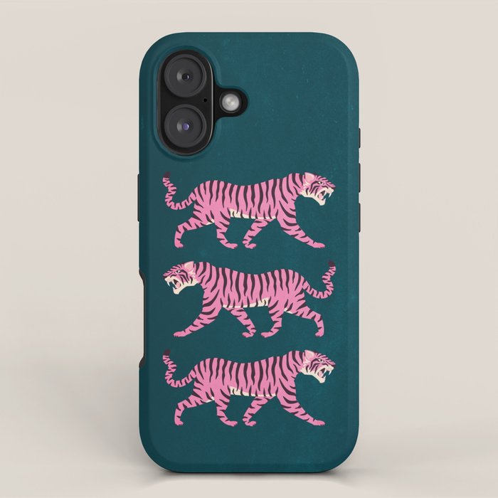 Fierce: Night Race Pink Tiger Edition iPhone Case Gallery Image 1