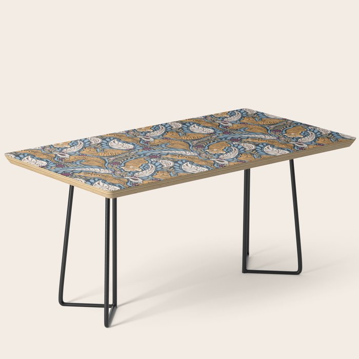 Exotic Tiger Oasis Dark Coffee Table Gallery Image 1
