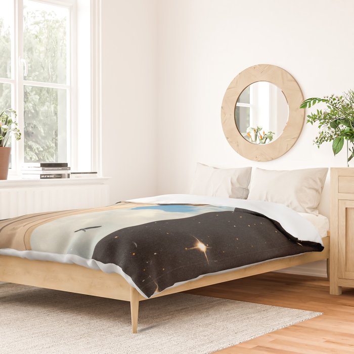 The Portal: From The Stars To The Clouds Duvet Cover Gallery Image 2