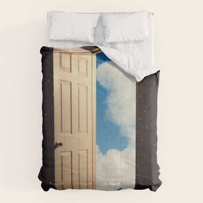 The Portal: From The Stars To The Clouds Comforter Gallery Image 6