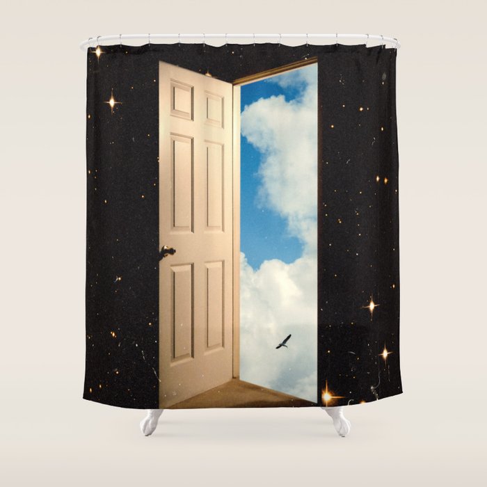 The Portal: From The Stars To The Clouds Shower Curtain Gallery Image 1