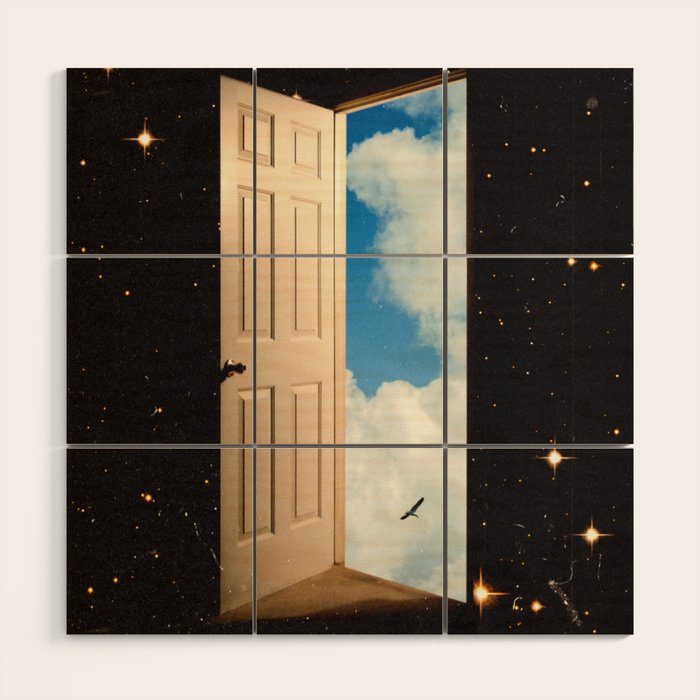 The Portal: From The Stars To The Clouds Wood Wall Art Gallery Image 1