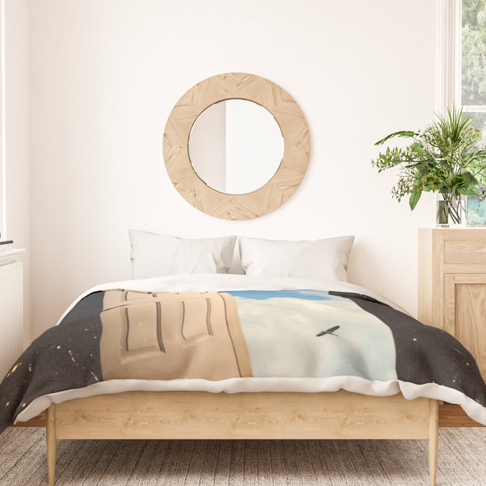 The Portal: From The Stars To The Clouds Duvet Cover Gallery Image 3