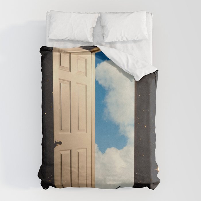 The Portal: From The Stars To The Clouds Duvet Cover Gallery Image 6