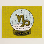 Capricorn Snow Globe Jigsaw Puzzle Gallery Image 1