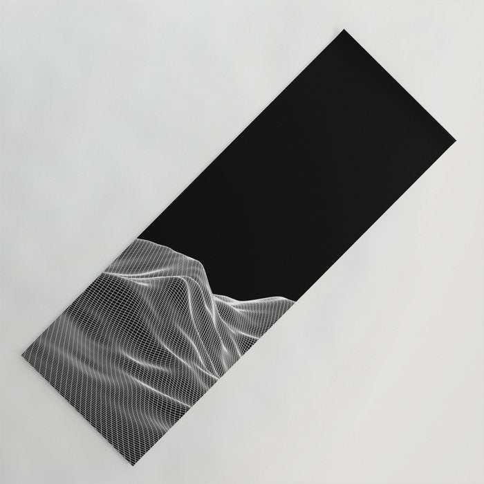 Digital Mountains Yoga Mat Gallery Image 1