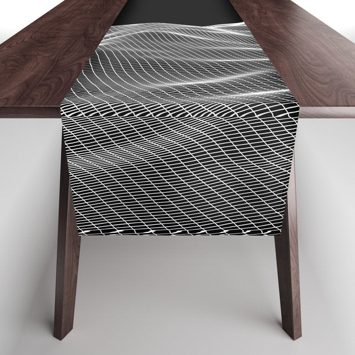 Digital Mountains Table Runner Gallery Image 1