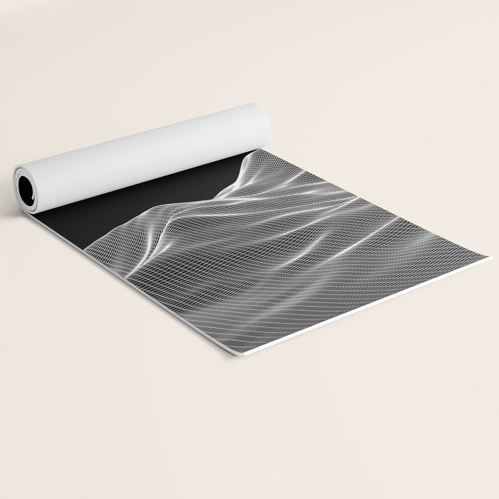 Digital Mountains Yoga Mat Gallery Image 2