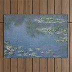 Claude Monet- Water Lilies  Outdoor Rug Gallery Image 1