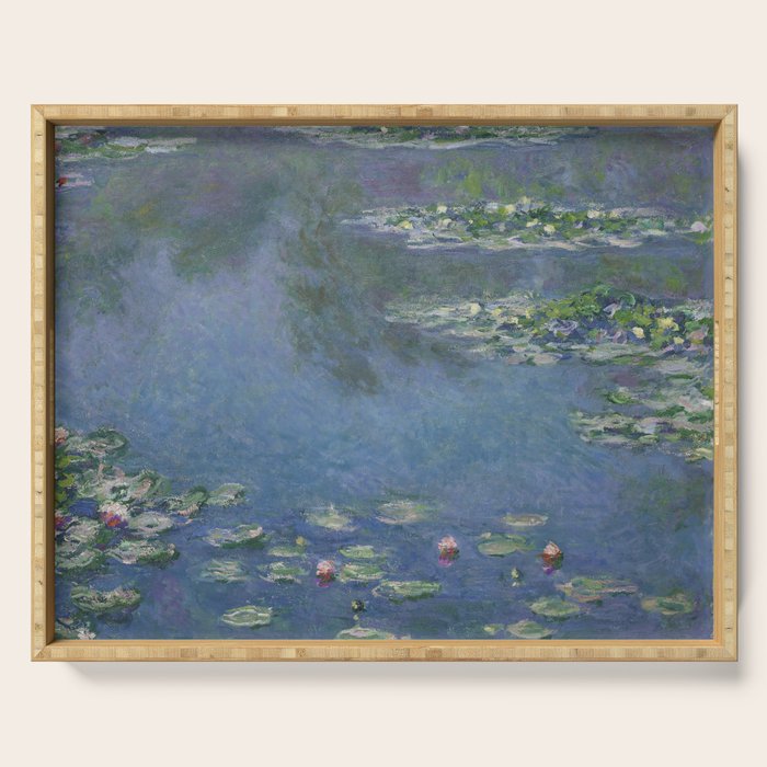 Claude Monet- Water Lilies  Serving Tray Gallery Image 1