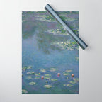 Claude Monet- Water Lilies  Wrapping Paper Gallery Image 1