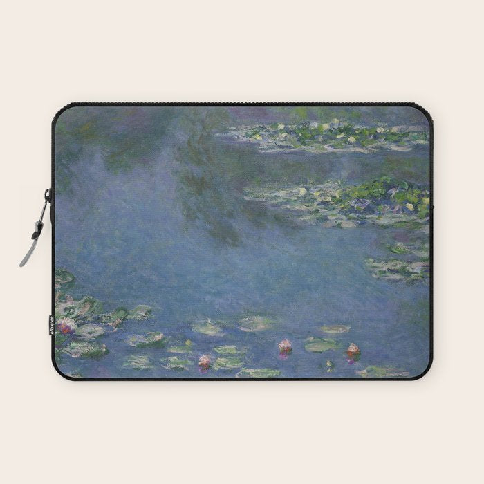 Claude Monet- Water Lilies  Laptop Sleeve Gallery Image 1
