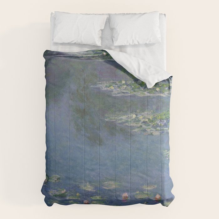 Claude Monet- Water Lilies  Comforter Gallery Image 6