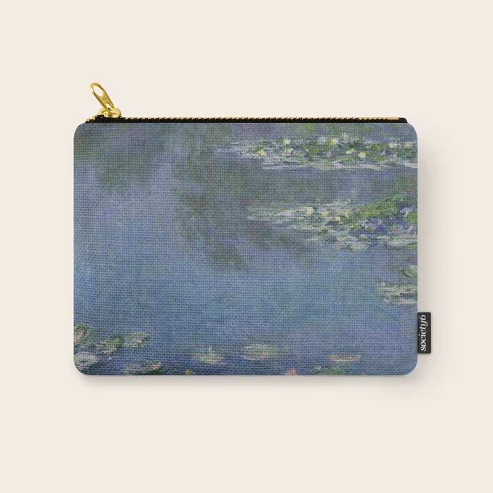 Claude Monet- Water Lilies  Carry All Pouch Gallery Image 1