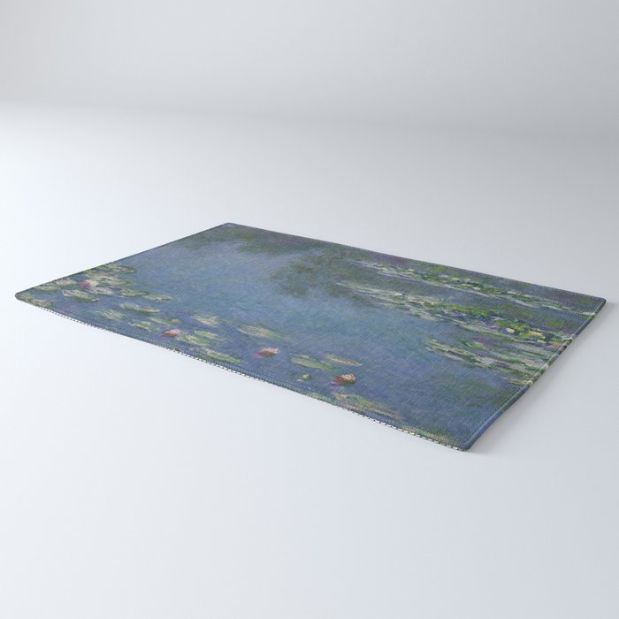 Claude Monet- Water Lilies  Rug Gallery Image 3