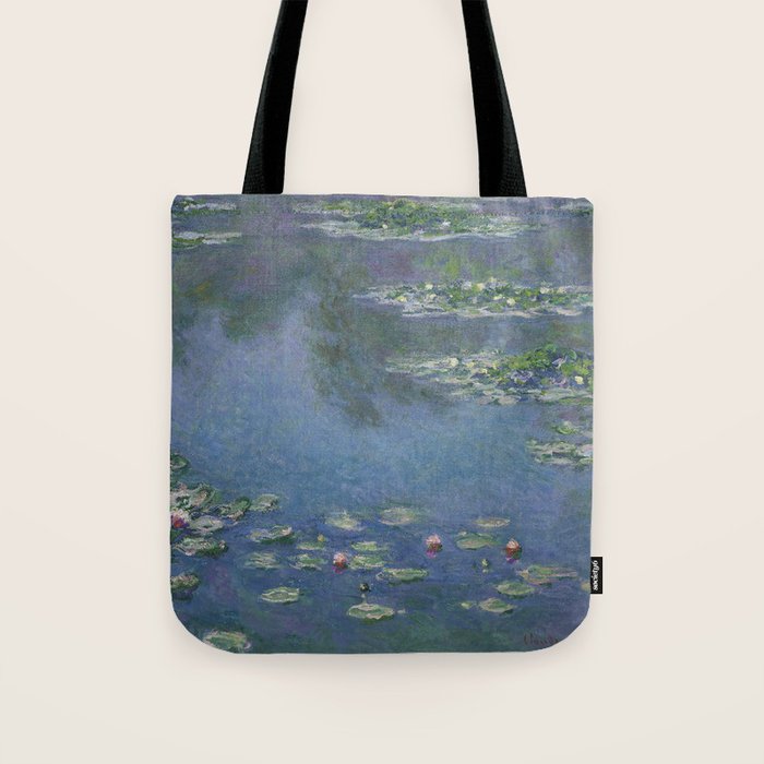 Claude Monet- Water Lilies  Tote Bag Gallery Image 1