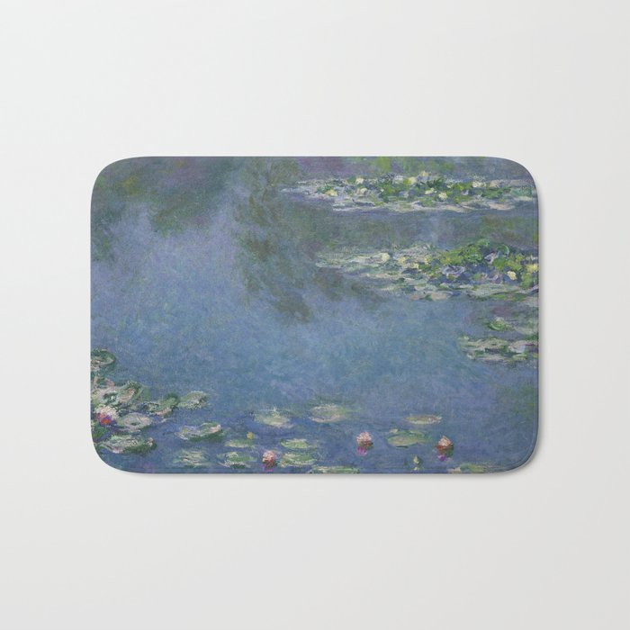 Claude Monet- Water Lilies  Bath Mat Gallery Image 1