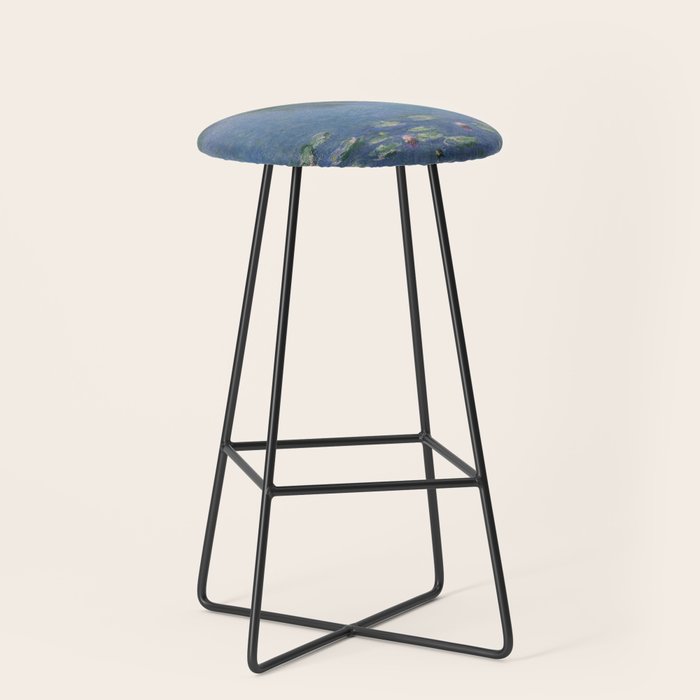 Claude Monet- Water Lilies  Stool Gallery Image 1