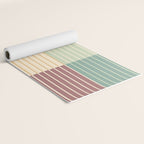 Color Block Line Abstract XIX Yoga Mat Gallery Image 2