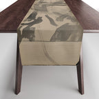 Abstract Portrait 3 Table Runner Gallery Image 1