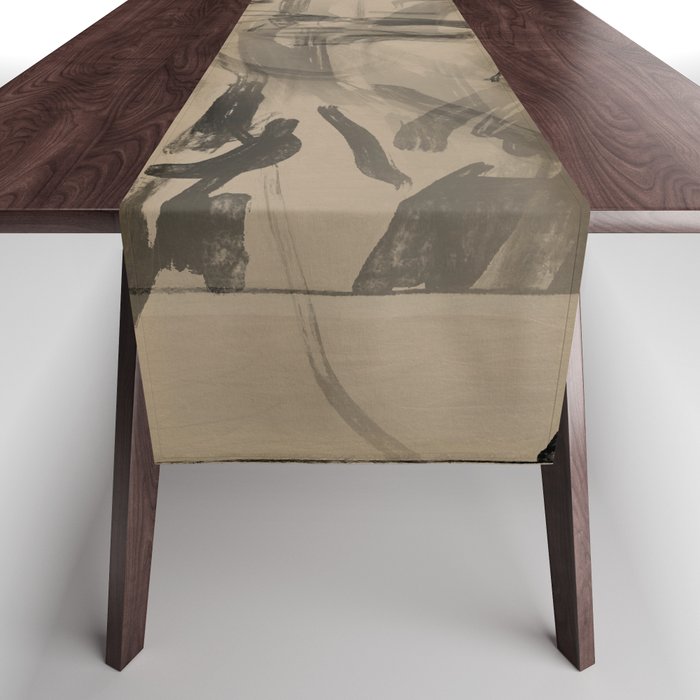 Abstract Portrait 3 Table Runner Gallery Image 1