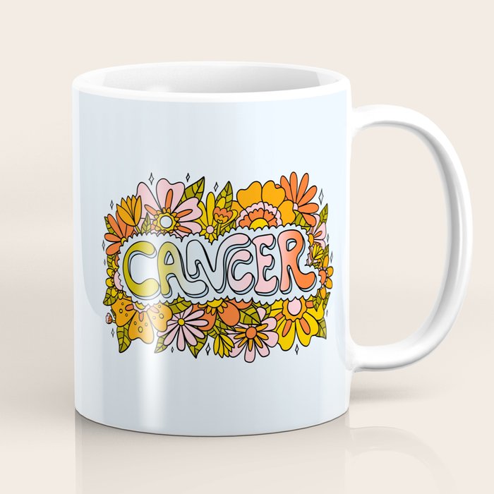 Cancer Flowers Coffee Mug Gallery Image 1