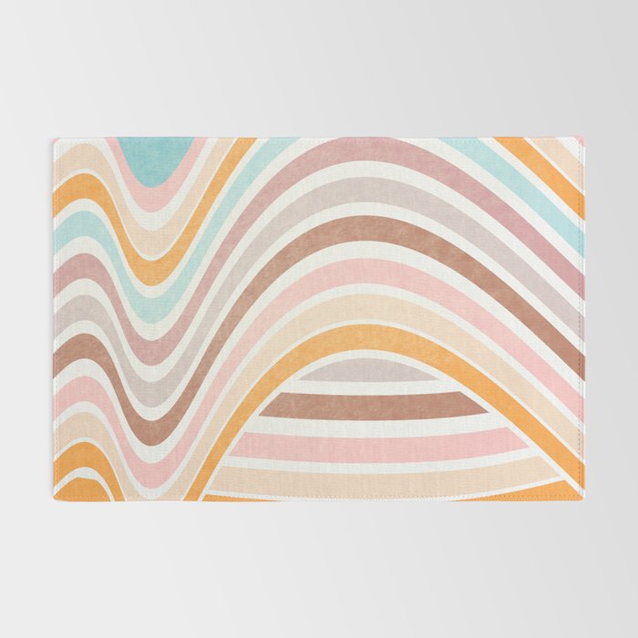 Bowy Pastel Stripes Rug Gallery Image 2