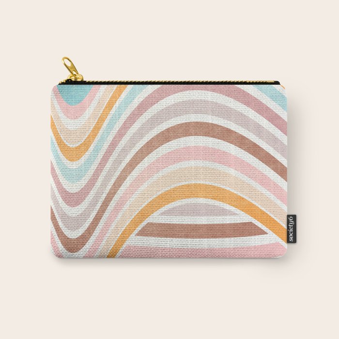 Bowy Pastel Stripes Carry All Pouch Gallery Image 1