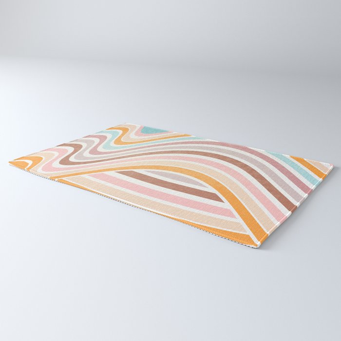 Bowy Pastel Stripes Rug Gallery Image 3
