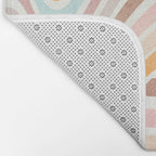 Bowy Pastel Stripes Bath Mat Gallery Image 2