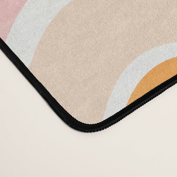 Bowy Pastel Stripes Desk Mat Gallery Image 4