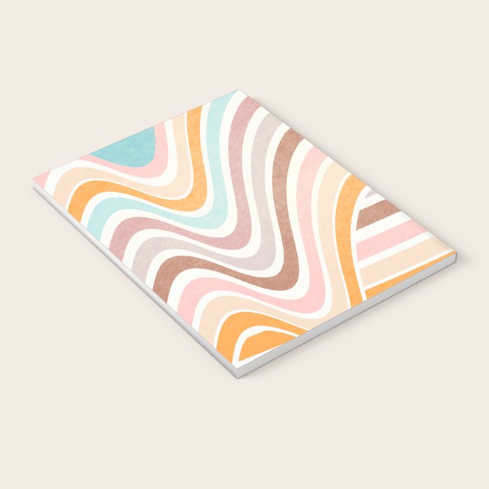 Bowy Pastel Stripes Notebook Gallery Image 3