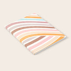 Bowy Pastel Stripes Notebook Gallery Image 2