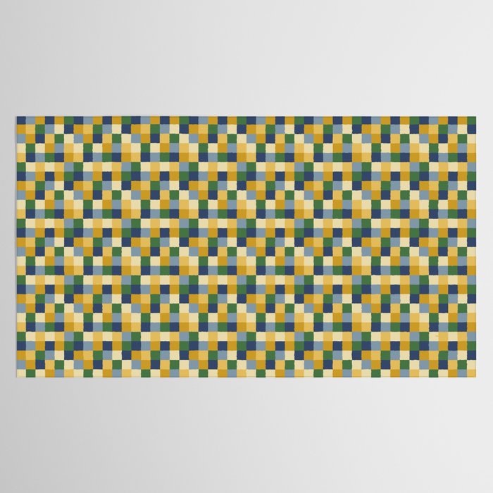 Bold Colorful Checks Pattern - Small XXIII Tablecloth Gallery Image 2