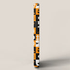 Geometric halloween mosaic pattern iPhone Case Gallery Image 2