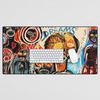 Head full of dreams Desk Mat Gallery Image 1
