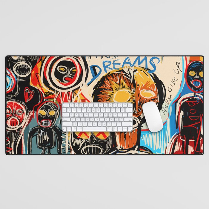 Head full of dreams Desk Mat Gallery Image 1
