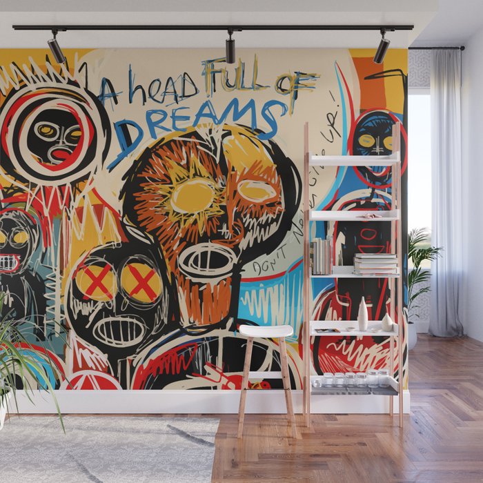 Head full of dreams Wall Mural Gallery Image 1