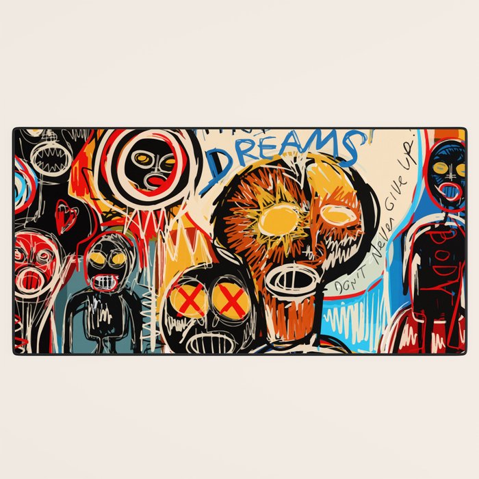 Head full of dreams Desk Mat Gallery Image 3