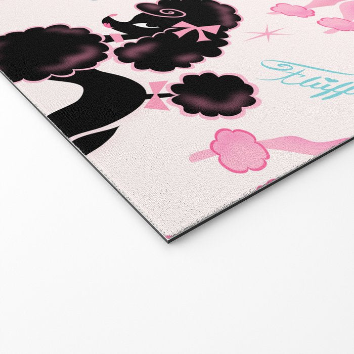 Poodlerama Retro Poodles Welcome Mat Gallery Image 2