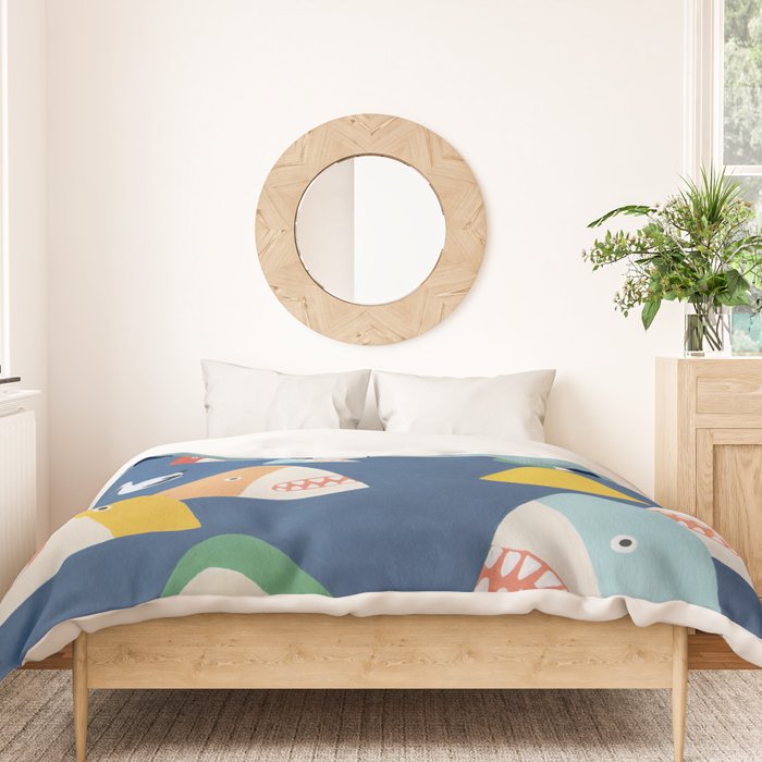 Shark Park Duvet Cover Gallery Image 3