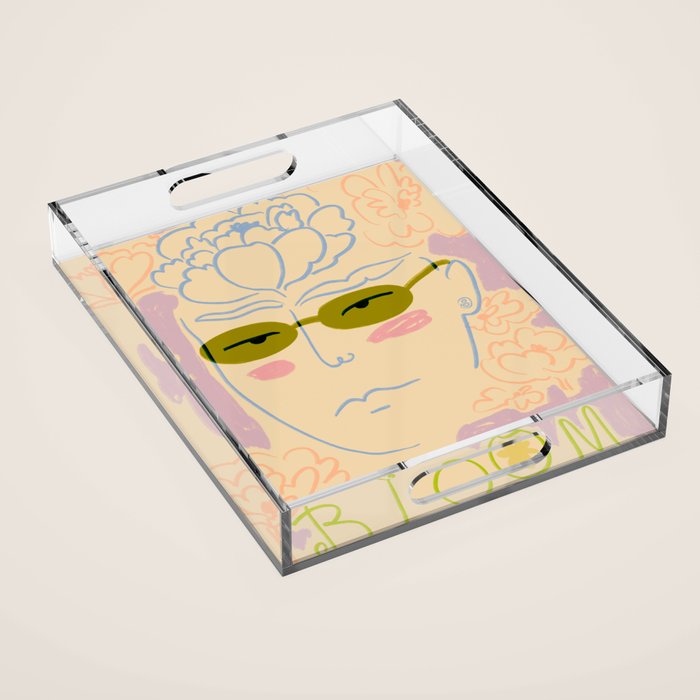 BLOOM  Acrylic Tray Gallery Image 1