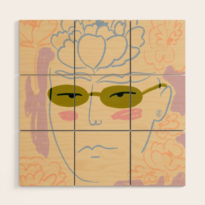 BLOOM  Wood Wall Art Gallery Image 1