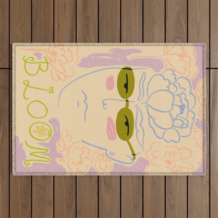 BLOOM  Outdoor Rug Gallery Image 1