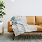 Winter Landscape Throw Blanket Gallery Image 1