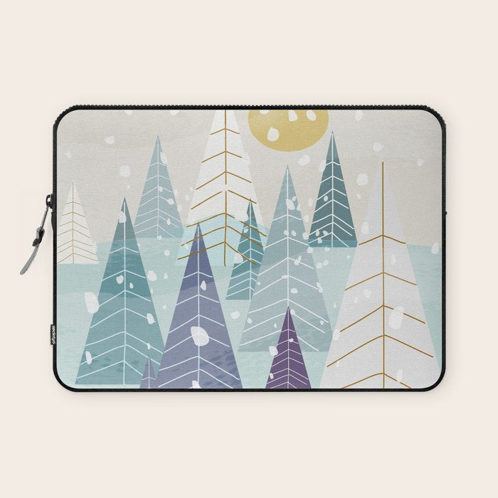 Winter Landscape Laptop Sleeve Gallery Image 1